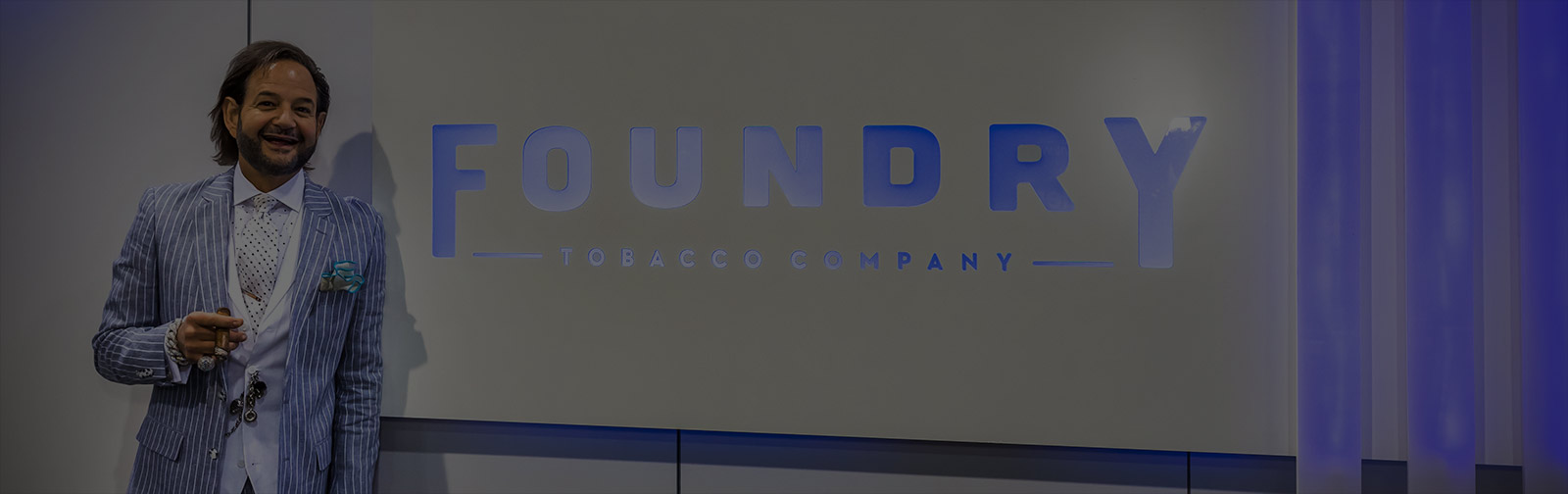 Custom Branded Environment Feature Area for Foundry Tobacco Company 