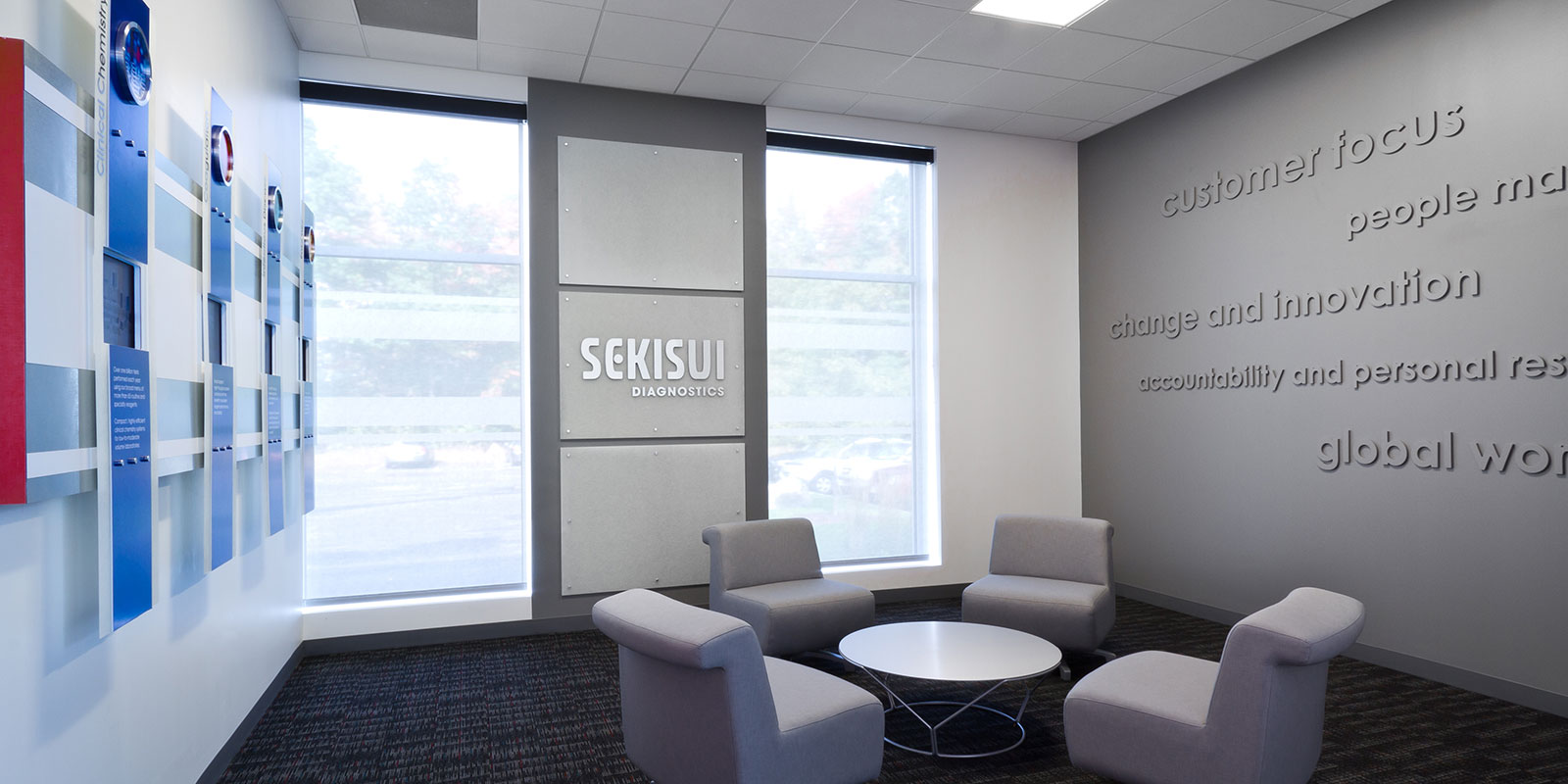 Hill & Partners Commercial Branded Environment for Sekisui 