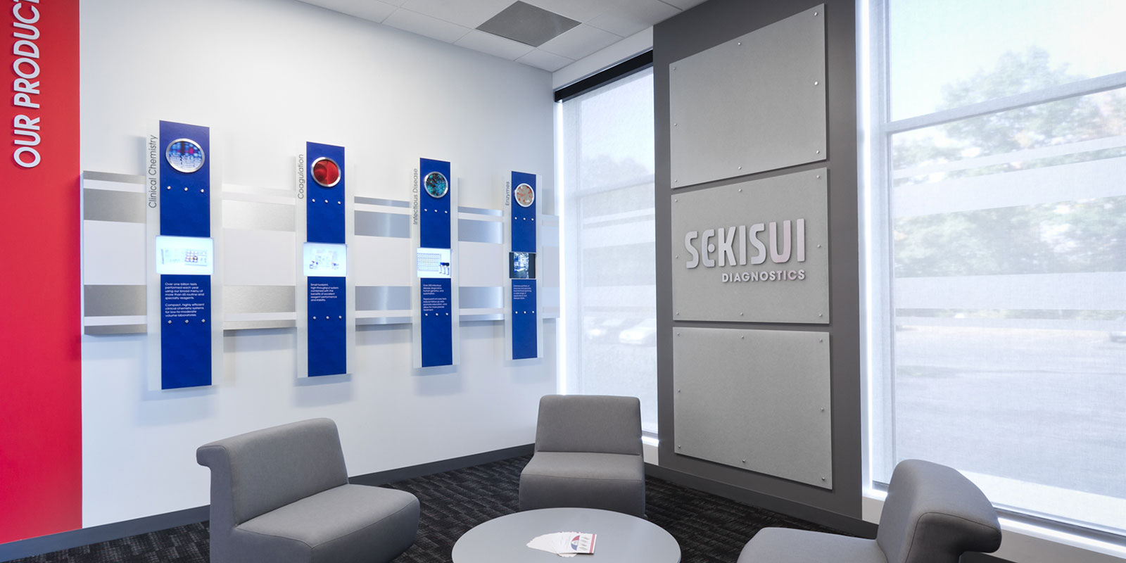 Hill & Partners Commercial Branded Environment for Sekisui 