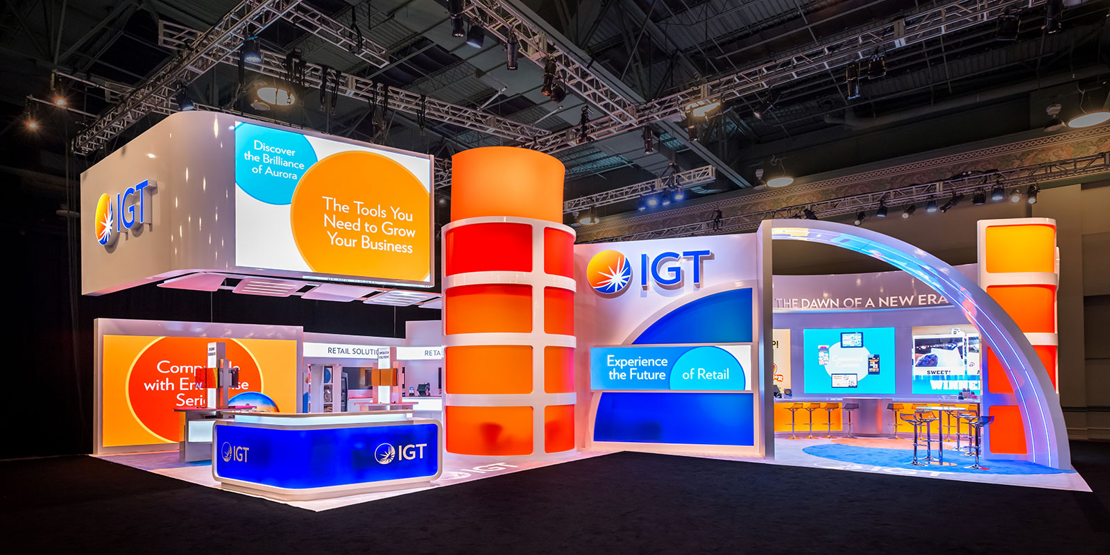 Hill & Partners Custom Branded Environment for IGT