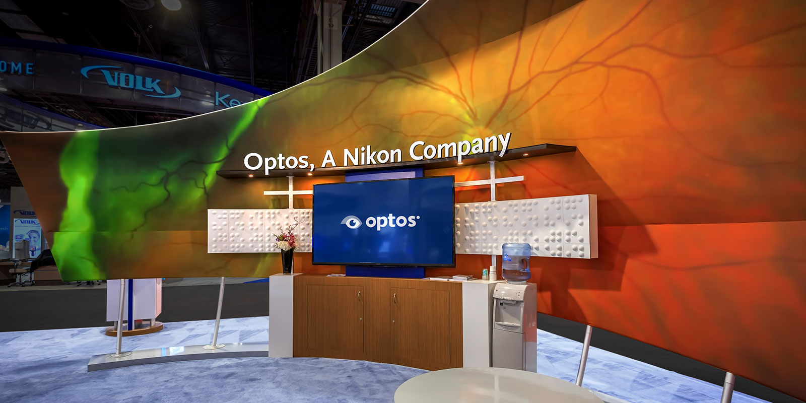 Hill & Partners Custom Branded Environment for Optos