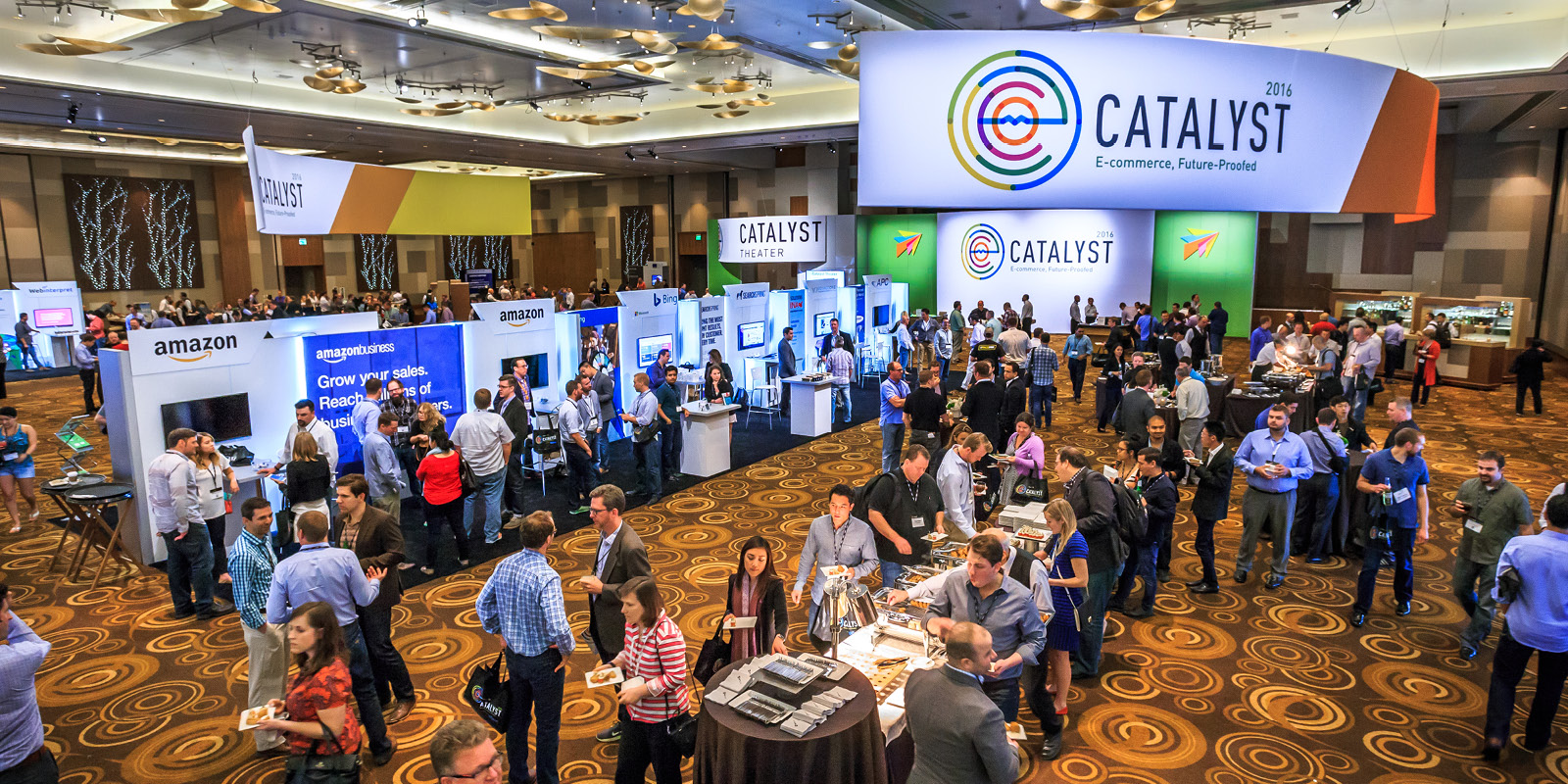 Hill & Partners Event Branded Environment for Catalyst 2016 ChannelAdvisor